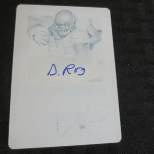 Placa de impresión de novato autógrafo Panini Contenders Darreus Rogers USC 2017 1/1 - Imagen 1 de 2