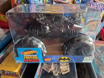 Monster Trucks Batman escala 1/24 Hot Wheels 2024 ruedas de gran tamaño fundidas a presión nuevas Foto 1 de 3