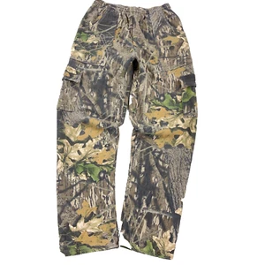 Felpa mimetica vintage uomo media cargo muschio quercia jogger felpe Y2K larghe USA - Foto 1 di 17