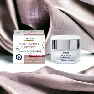 LACURA Collagen Expert 3 Zonen Tagescreme LSF 15 Alle Hauttypen 50ml - Bild 1 von 3