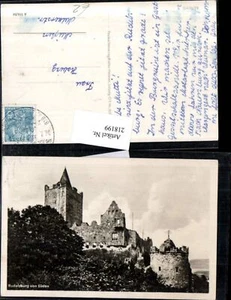 218199,Rudelsburg Burg v. Süden b. Bad Kösen - Picture 1 of 1