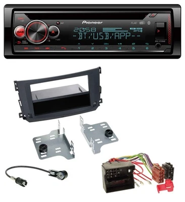 Pioneer MP3 DAB CD Bluetooth USB Autoradio für Smart ForTwo (451, 2010-2015) - Bild 1 von 4