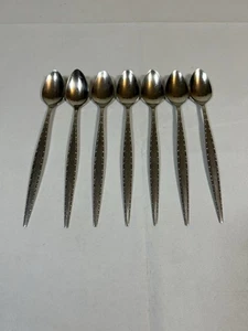 Lote de 7 cucharas de té heladas de acero inoxidable Oneida Venetia Community cubiertos 7,5" - Imagen 1 de 2