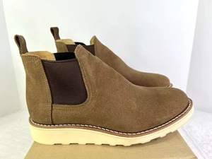 Red Wing Classic Chelsea Ankle Boots Womens 7 B Suede Leather Clove Acampo 3458 - Picture 1 of 10