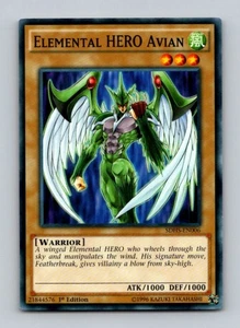Elemental HERO Avian Structure Deck comune: HERO Strike SDHS-EN006 LP - Foto 1 di 2