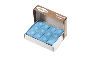 Box of 12 cubes of Tournament Quality Pioneer Chalk - BLUE (UK) - Picture 1 of 1