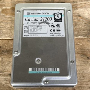 Western Digital Caviar 21200 WDAC21200-00H 1.28GB 1281.9MB @ 1995 - Picture 1 of 3