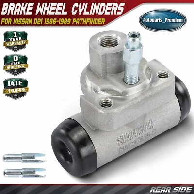 Cilindro de roda de freio a tambor traseiro esquerdo ou direito para Nissan D21 1986-1989 Pathfinder - Imagem 1 de 4