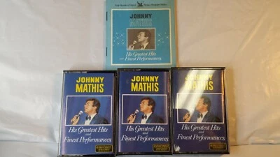 JOHNNY MATHIS Reader's Digest HIS GREATEST HITS PERFORMANCES Cassette  Tapes 3 - Image 1 of 2
