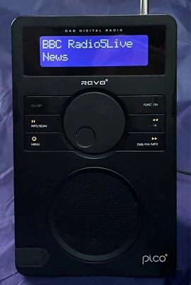 Rádio digital REVO PICO+ DAB+ FM MP3 PLAYER - Imagem 1 de 4