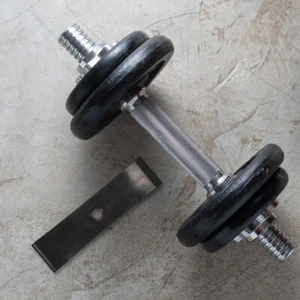 Organizador de pesas con mancuernas para gimnasio en casa 6 piezas - Imagen 1 de 12