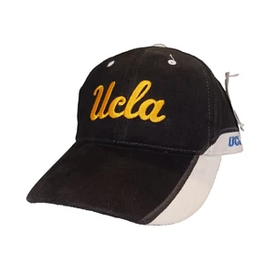 Vintage UCLA Bruins Hat Cap Mens Adjustable Hook and Loop Black Eclipse NCAA - Picture 1 of 8