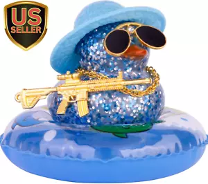 Car Rubber Duck Dashboard Decoration Colorful Duck Car Ornaments with Special... - Picture 1 of 1