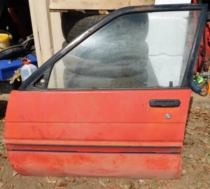 TOYOTA COROLLA AE82 SECA FRONT LEFT HAND PASSENGERS SIDE DOOR NO RUST / DAMAGE - Picture 1 of 1