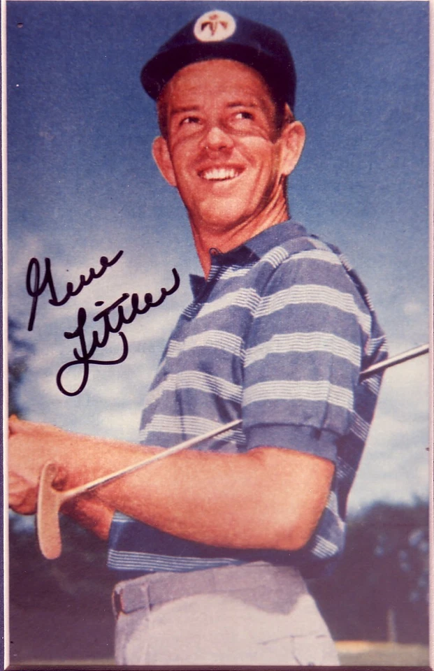 Golf Signed Cards Postcards Photos COA D22 Choice of 102 golfers - Image 1 of 1