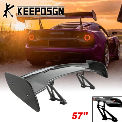 Alerón trasero para maletero Lotus Exige 57"" estilo GT carreras ajuste negro brillante Foto 1 de 4