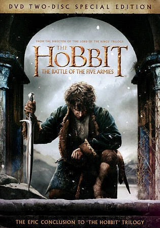 The Hobbit: The Battle of the Five Armies (DVD, 2015, 2-Disc Set, Includes Digital Copy UltraViolet)