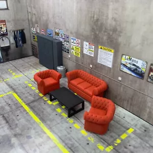 Set De Muebles De Garaje 1/43 Diorama - Imagen 1 de 4