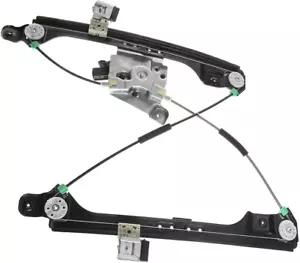 Front Power Window Regulator Driver Side with 7-Pin Motor Assembly for Cadillac - Picture 1 of 6