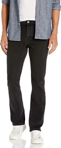 Amazon Essentials Men's Slim-Fit Bootcut Jeans ( UK 34W x 31L ) Washed Black - Picture 1 of 5