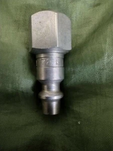 (50) Milton Brand 728 M Style Air Hose Fitting 1/4 Female Coupler Plug - Picture 1 of 7