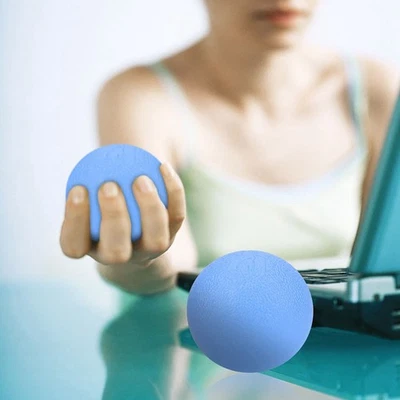 Bola de massagem de silicone para exercício de força de dedo para fisiculturistas - Imagem 1 de 4