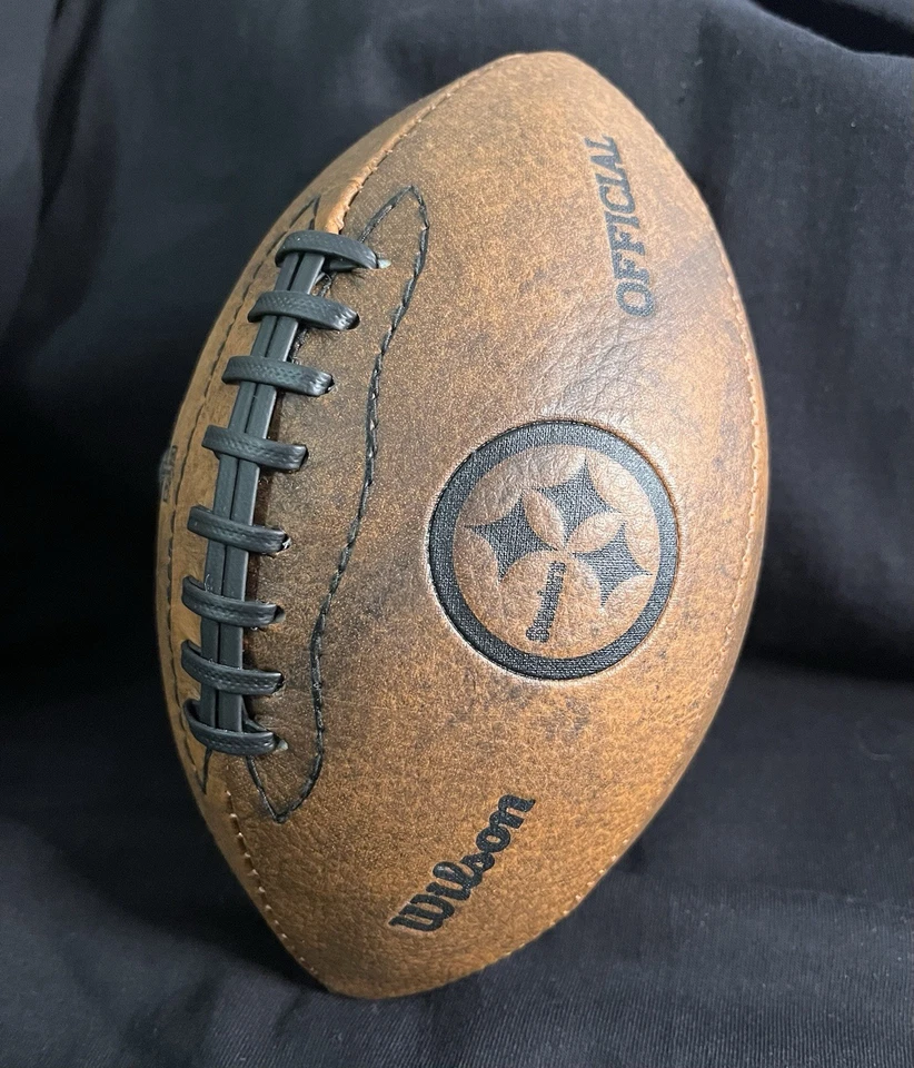 Wilson Steelers NFL 9” Football Official Licensed