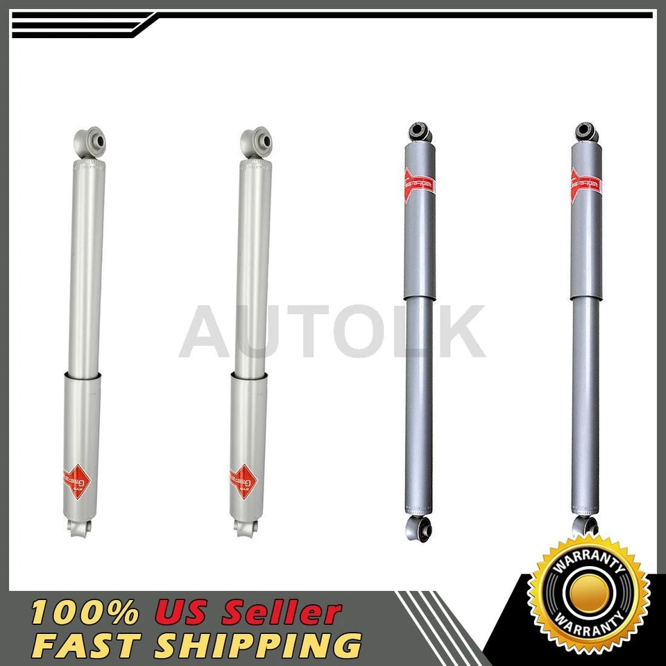 Amortiguadores delanteros traseros 4 KYB para Ford F-250 1987-1991 1985-1997 Ford F-350 Foto 1 de 4