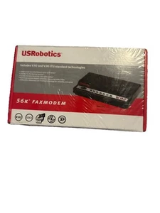 US Robotics V.92 56K External Fax modem 5686 5686G with Power adapter - Picture 1 of 1
