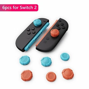 6pcs Silicone Controller Analog Grip Cover for Nintendo Switch 2 - Picture 1 of 11