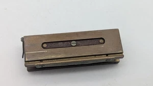 INSERTO DE SOPORTE TIPO LATÓN PESADO VINTAGE KINGSLEY Hot Foil Machine - Imagen 1 de 11