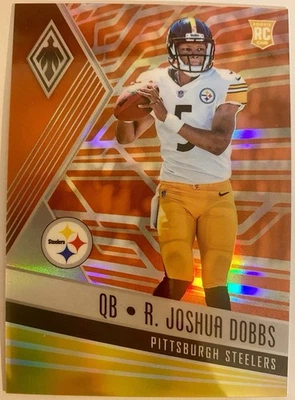 2017 Panini Phoenix - Rookies R. Joshua Dobbs #108 Orange /99 (RC) - Image 1 of 2