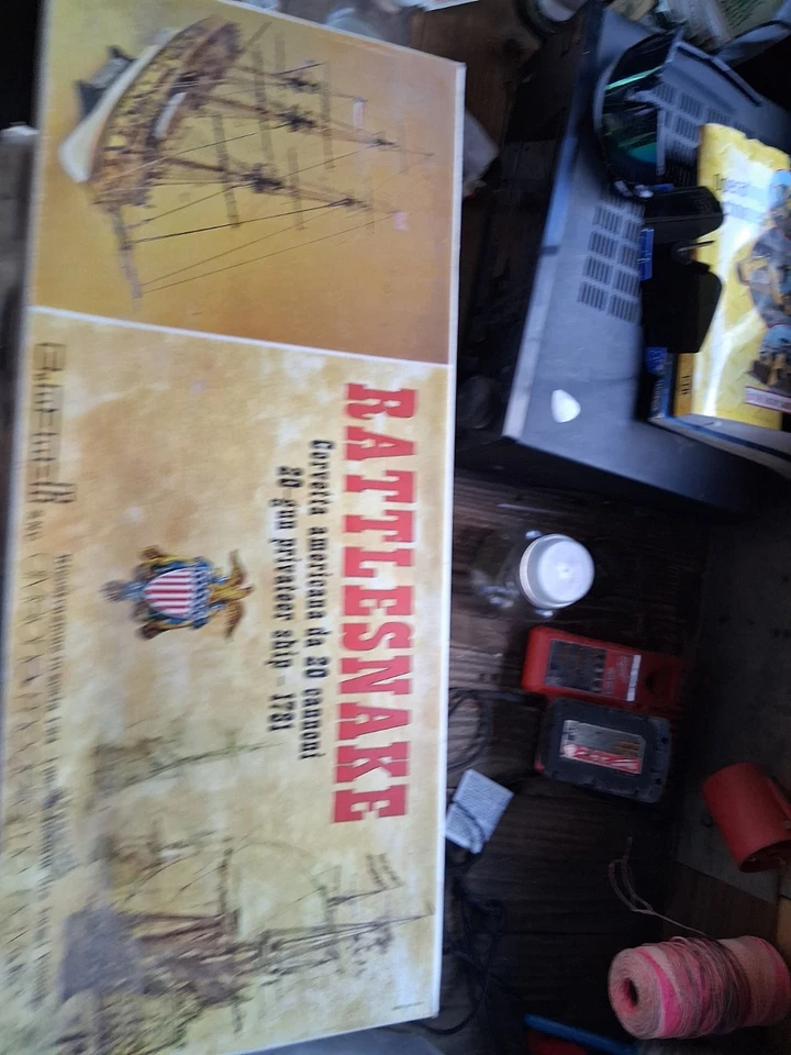 Rattlesnake Corvetta Americana da 20 cañones 20 armas Provateer Ship 1781 Foto 1 de 1