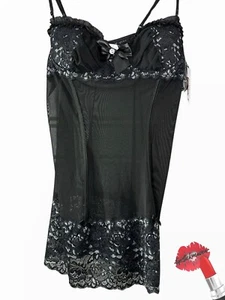 Sexy schwarze Dessous plus 1x / 2x Coquette schwarz transparent Babypuppe feminin - Bild 1 von 13