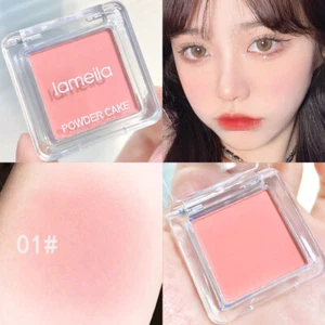 Cosmetics Powder Blusher Eye Shadow Plate Highlight Monochrome Powder Blusher - Picture 1 of 15