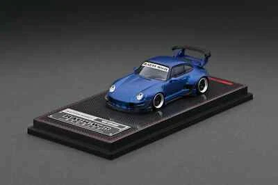 Ignition Model RWB 993 Matte Blue Metallic Die Cast 1/64 - Immagine 1 di 3