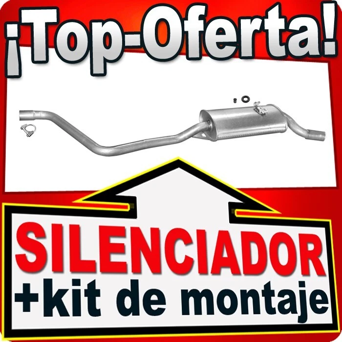 Silenciador trasero para VW POLO II 1.3 / 1.3 CAT / G40 75 78 113 HP - Imagen 1 de 1