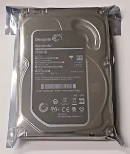 2 TB SATA Seagate Barracuda ST2000DM001 7200rpm 64MB 3,5" intern Festplatte Neu - Bild 1 von 1