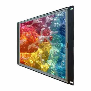 Moniteur LCD IPS tactile résistif 15 pouces 1024x768 entrée HD USB mural - Photo 1/9