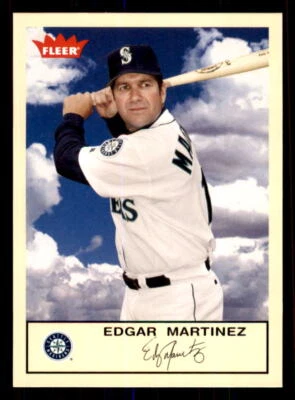 2005 Fleer Tradition  #131 Edgar Martinez Seattle Mariners - Image 1 of 2