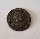 RARE Constantine II AD bronze follis Arles mint CLARITAS REIPVB CS PARL SOL COIN