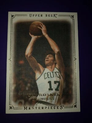 Masterpeices John Havelicek MA-JH Upper Deck 2009-10 Foto 1 de 2