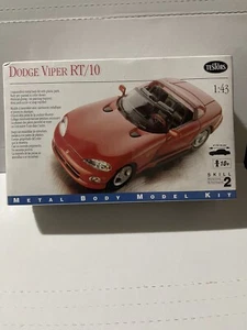 TESTOR 1/43 SCALE DODGE VIPER RT/10 MODEL KIT FACTORY SEALED - Picture 1 of 5