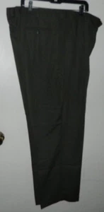 Neu Herren Chaps Ralph Lauren Hose Einfarbig Oliv Bundfalte Arbeitshose Größe 42 x 30 - Bild 1 von 3