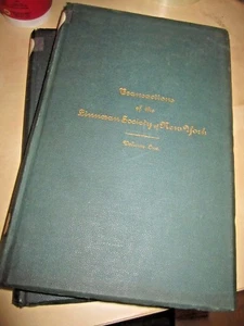 1882-84 TRANSACTIONS LINNAEAN SOCIETY NY VOL 1&2 VERTEBRATES ADIRONDACK  REGION  - Imagen 1 de 10