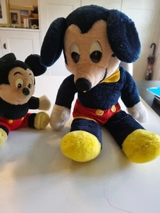 Orsacchiotto imbottito vintage Topolino personaggi Walt Disney californiani anni '70 - Foto 1 di 12