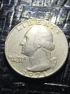 1971 D Washington Quarter Filled in D Mint mark - Picture 1 of 4