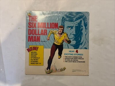 The Six Million Dollar Man V2 - 1976 Universal LP Vinyl - SEALED - Image 1 of 4