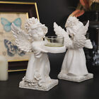 Angel Candle Holder, Wings Angel Figurines Figurine Statue With Tealight Votives