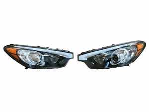 For 2014 - 2016 Kia Forte Halogen W/O LED Headlight PAIR LH DRIVER RH PASSENGER - Picture 1 of 11